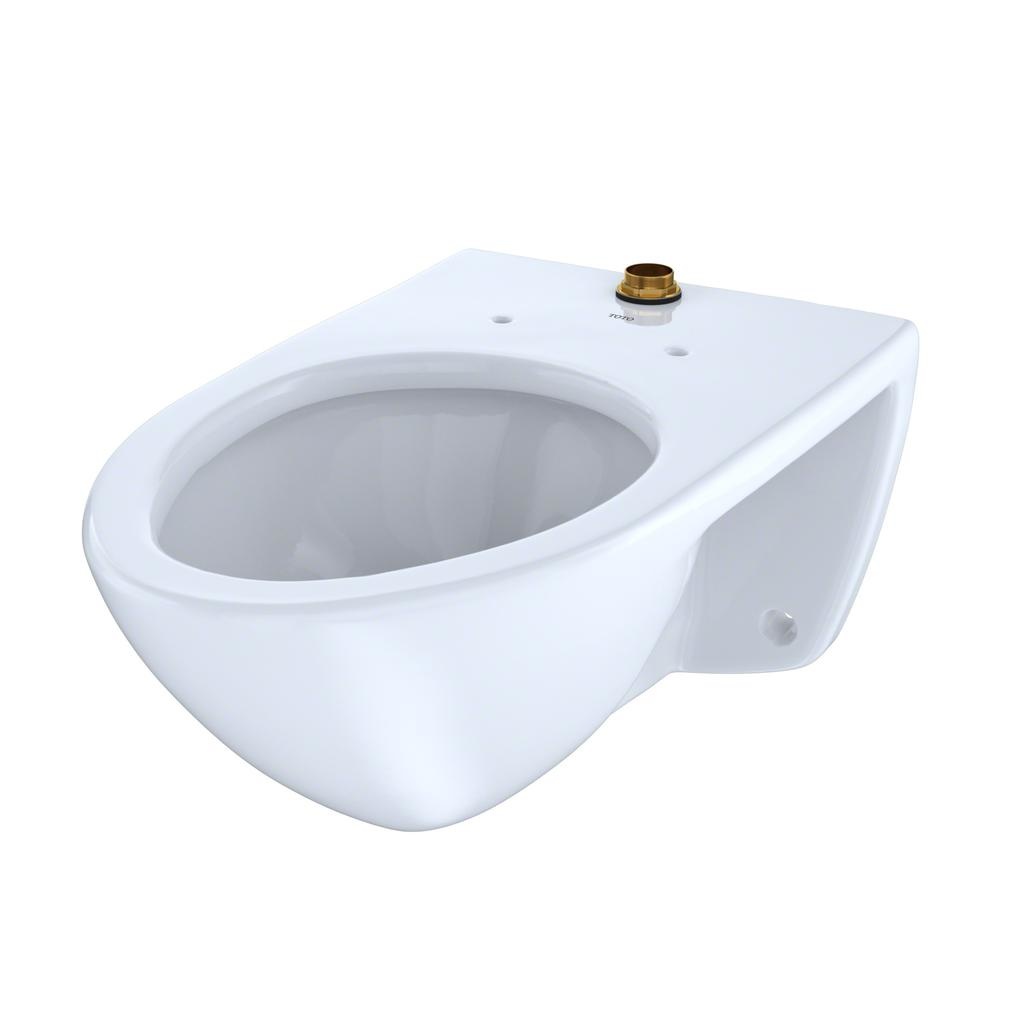 TOTO CT708UG#01 Commercial Wall Mount El Bowl Top Spud Cefiontect